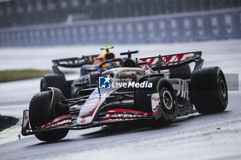 2024-06-09 - 20 MAGNUSSEN Kevin (den), Haas F1 Team VF-24 Ferrari, action during the Formula 1 AWS Grand Prix du Canada 2024, 9th round of the 2024 Formula One World Championship from June 07 to 09, 2024 on the Circuit Gilles Villeneuve, in Montréal, Canada - F1 - CANADIAN GRAND PRIX 2024 - FORMULA 1 - MOTORS