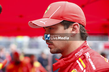 2024-06-09 - LECLERC Charles (mco), Scuderia Ferrari SF-24, portrait during the Formula 1 AWS Grand Prix du Canada 2024, 9th round of the 2024 Formula One World Championship from June 07 to 09, 2024 on the Circuit Gilles Villeneuve, in Montréal, Canada - F1 - CANADIAN GRAND PRIX 2024 - FORMULA 1 - MOTORS
