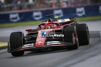2024-06-09 - 16 LECLERC Charles (mco), Scuderia Ferrari SF-24, action during the Formula 1 AWS Grand Prix du Canada 2024, 9th round of the 2024 Formula One World Championship from June 07 to 09, 2024 on the Circuit Gilles Villeneuve, in Montréal, Canada - F1 - CANADIAN GRAND PRIX 2024 - FORMULA 1 - MOTORS