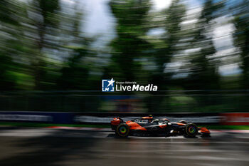 2024-06-09 - 04 NORRIS Lando (gbr), McLaren F1 Team MCL38, action during the Formula 1 AWS Grand Prix du Canada 2024, 9th round of the 2024 Formula One World Championship from June 07 to 09, 2024 on the Circuit Gilles Villeneuve, in Montréal, Canada - F1 - CANADIAN GRAND PRIX 2024 - FORMULA 1 - MOTORS