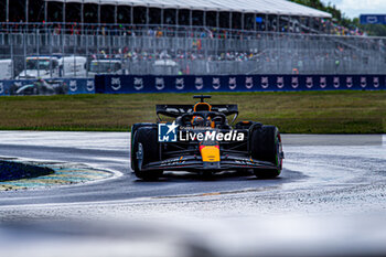 2024-06-09 - Max Verstappen (NED) - Oracle Red Bull Racing - Red Bull RB20 - Honda RBPT
during Formula 1 Aws Grand Prix du Canada 2024, Montreal, Quebec, Canada, from Jun 6th to 9th - Round 9 of 24 of 2024 F1 World Championship - FORMULA 1 AWS GRAND PRIX DU CANADA 2024 - FORMULA 1 - MOTORS