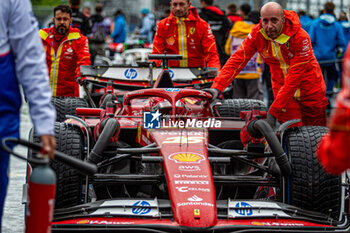 2024-06-09 - Charles Leclerc (MON) - Scuderia Ferrari - Ferrari SF-24 - Ferrari
during Formula 1 Aws Grand Prix du Canada 2024, Montreal, Quebec, Canada, from Jun 6th to 9th - Round 9 of 24 of 2024 F1 World Championship - FORMULA 1 AWS GRAND PRIX DU CANADA 2024 - FORMULA 1 - MOTORS