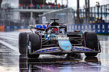 2024-06-09 - Esteban Ocon (FRA) - Alpine F1 Team - Alpine A524 - Renault
during Formula 1 Aws Grand Prix du Canada 2024, Montreal, Quebec, Canada, from Jun 6th to 9th - Round 9 of 24 of 2024 F1 World Championship - FORMULA 1 AWS GRAND PRIX DU CANADA 2024 - FORMULA 1 - MOTORS