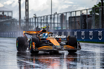 2024-06-09 - Lando Norris (GBR) - McLaren Formula 1 Team - McLaren MCL38 - Mercedes
during Formula 1 Aws Grand Prix du Canada 2024, Montreal, Quebec, Canada, from Jun 6th to 9th - Round 9 of 24 of 2024 F1 World Championship - FORMULA 1 AWS GRAND PRIX DU CANADA 2024 - FORMULA 1 - MOTORS