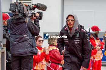 2024-06-09 - Lewis Hamilton (GBR) - Mercedes-AMG PETRONAS F1 Team - Mercedes W15 - Mercedes E Performance
during Formula 1 Aws Grand Prix du Canada 2024, Montreal, Quebec, Canada, from Jun 6th to 9th - Round 9 of 24 of 2024 F1 World Championship - FORMULA 1 AWS GRAND PRIX DU CANADA 2024 - FORMULA 1 - MOTORS