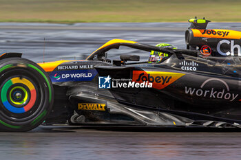 2024-06-09 - Lando Norris (GBR) - McLaren Formula 1 Team - McLaren MCL38 - Mercedes
during Formula 1 Aws Grand Prix du Canada 2024, Montreal, Quebec, Canada, from Jun 6th to 9th - Round 9 of 24 of 2024 F1 World Championship - FORMULA 1 AWS GRAND PRIX DU CANADA 2024 - FORMULA 1 - MOTORS