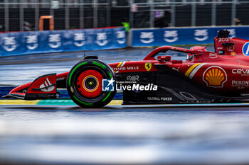 2024-06-09 - Charles Leclerc (MON) - Scuderia Ferrari - Ferrari SF-24 - Ferrari
during Formula 1 Aws Grand Prix du Canada 2024, Montreal, Quebec, Canada, from Jun 6th to 9th - Round 9 of 24 of 2024 F1 World Championship - FORMULA 1 AWS GRAND PRIX DU CANADA 2024 - FORMULA 1 - MOTORS