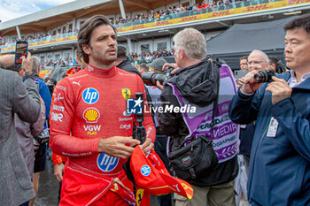 2024-06-09 - Carlos Sainz Jr. (ESP) - Scuderia Ferrari - Ferrari SF-24 - Ferrari
during Formula 1 Aws Grand Prix du Canada 2024, Montreal, Quebec, Canada, from Jun 6th to 9th - Round 9 of 24 of 2024 F1 World Championship - FORMULA 1 AWS GRAND PRIX DU CANADA 2024 - FORMULA 1 - MOTORS