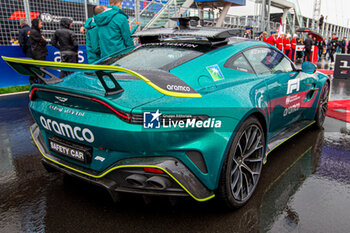 2024-06-09 - Safety Car - Aston Martin Vantage
during Formula 1 Aws Grand Prix du Canada 2024, Montreal, Quebec, Canada, from Jun 6th to 9th - Round 9 of 24 of 2024 F1 World Championship - FORMULA 1 AWS GRAND PRIX DU CANADA 2024 - FORMULA 1 - MOTORS