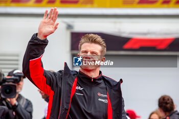 2024-06-09 - Nico Hulkenberg (GER) - MoneyGram Haas F1 Team - Haas VF-24 - Ferrari
during Formula 1 Aws Grand Prix du Canada 2024, Montreal, Quebec, Canada, from Jun 6th to 9th - Round 9 of 24 of 2024 F1 World Championship - FORMULA 1 AWS GRAND PRIX DU CANADA 2024 - FORMULA 1 - MOTORS