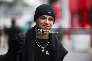 2024-06-20 - NORRIS Lando (gbr), McLaren F1 Team MCL38, portrait during the Formula 1 Aramco Gran Premio de Espana 2024, 10th round of the 2024 Formula One World Championship from June 21 to 23, 2024 on the Circuit de Barcelona-Catalunya, in Montmeló, Spain - F1 - SPANISH GRAND PRIX 2024 - FORMULA 1 - MOTORS