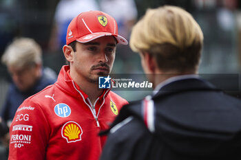 2024-06-20 - LECLERC Charles (mco), Scuderia Ferrari SF-24, portrait during the Formula 1 Aramco Gran Premio de Espana 2024, 10th round of the 2024 Formula One World Championship from June 21 to 23, 2024 on the Circuit de Barcelona-Catalunya, in Montmeló, Spain - F1 - SPANISH GRAND PRIX 2024 - FORMULA 1 - MOTORS