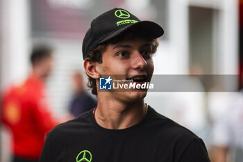 2024-06-20 - ANTONELLI Andrea Kimi (ita), Prema Racing, Dallara F2 2024, portrait during the Formula 1 Aramco Gran Premio de Espana 2024, 10th round of the 2024 Formula One World Championship from June 21 to 23, 2024 on the Circuit de Barcelona-Catalunya, in Montmeló, Spain - F1 - SPANISH GRAND PRIX 2024 - FORMULA 1 - MOTORS