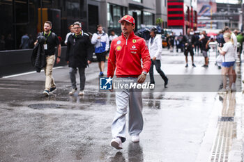 2024-06-20 - LECLERC Charles (mco), Scuderia Ferrari SF-24, portrait during the Formula 1 Aramco Gran Premio de Espana 2024, 10th round of the 2024 Formula One World Championship from June 21 to 23, 2024 on the Circuit de Barcelona-Catalunya, in Montmeló, Spain - F1 - SPANISH GRAND PRIX 2024 - FORMULA 1 - MOTORS