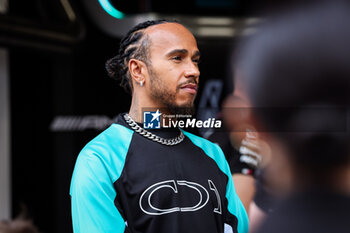 2024-06-20 - HAMILTON Lewis (gbr), Mercedes AMG F1 Team W15, portrait during the Formula 1 Aramco Gran Premio de Espana 2024, 10th round of the 2024 Formula One World Championship from June 21 to 23, 2024 on the Circuit de Barcelona-Catalunya, in Montmeló, Spain - F1 - SPANISH GRAND PRIX 2024 - FORMULA 1 - MOTORS