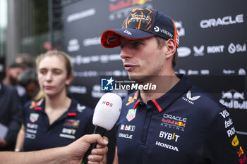 2024-06-20 - VERSTAPPEN Max (ned), Red Bull Racing RB20, portrait during the Formula 1 Aramco Gran Premio de Espana 2024, 10th round of the 2024 Formula One World Championship from June 21 to 23, 2024 on the Circuit de Barcelona-Catalunya, in Montmeló, Spain - F1 - SPANISH GRAND PRIX 2024 - FORMULA 1 - MOTORS