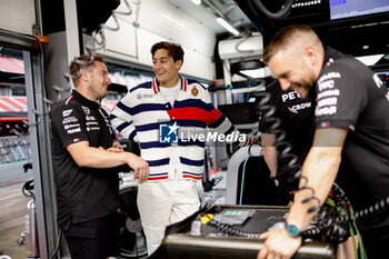 2024-06-20 - RUSSELL George (gbr), Mercedes AMG F1 Team W15, portrait during the Formula 1 Aramco Gran Premio de Espana 2024, 10th round of the 2024 Formula One World Championship from June 21 to 23, 2024 on the Circuit de Barcelona-Catalunya, in Montmeló, Spain - F1 - SPANISH GRAND PRIX 2024 - FORMULA 1 - MOTORS