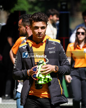 2024-06-21 - NORRIS Lando (gbr), McLaren F1 Team MCL38, portrait during the Formula 1 Aramco Gran Premio de Espana 2024, 10th round of the 2024 Formula One World Championship from June 21 to 23, 2024 on the Circuit de Barcelona-Catalunya, in Montmeló, Spain - F1 - SPANISH GRAND PRIX 2024 - FORMULA 1 - MOTORS