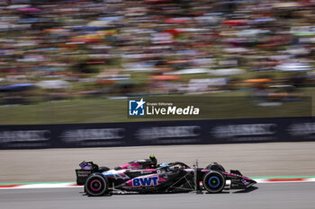 2024-06-21 - 10 GASLY Pierre (fra), Alpine F1 Team A524, action during the Formula 1 Aramco Gran Premio de Espana 2024, 10th round of the 2024 Formula One World Championship from June 21 to 23, 2024 on the Circuit de Barcelona-Catalunya, in Montmeló, Spain - F1 - SPANISH GRAND PRIX 2024 - FORMULA 1 - MOTORS