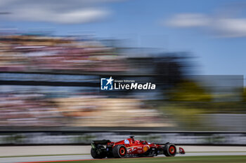 2024-06-21 - 16 LECLERC Charles (mco), Scuderia Ferrari SF-24, action during the Formula 1 Aramco Gran Premio de Espana 2024, 10th round of the 2024 Formula One World Championship from June 21 to 23, 2024 on the Circuit de Barcelona-Catalunya, in Montmeló, Spain - F1 - SPANISH GRAND PRIX 2024 - FORMULA 1 - MOTORS