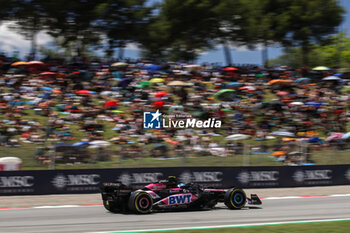 2024-06-21 - 10 GASLY Pierre (fra), Alpine F1 Team A524, action during the Formula 1 Aramco Gran Premio de Espana 2024, 10th round of the 2024 Formula One World Championship from June 21 to 23, 2024 on the Circuit de Barcelona-Catalunya, in Montmeló, Spain - F1 - SPANISH GRAND PRIX 2024 - FORMULA 1 - MOTORS