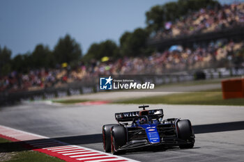 2024-06-21 - 23 ALBON Alexander (tha), Williams Racing FW45, action during the Formula 1 Aramco Gran Premio de Espana 2024, 10th round of the 2024 Formula One World Championship from June 21 to 23, 2024 on the Circuit de Barcelona-Catalunya, in Montmeló, Spain - F1 - SPANISH GRAND PRIX 2024 - FORMULA 1 - MOTORS