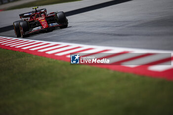 2024-06-21 - 55 during the Formula 1 Aramco Gran Premio de Espana 2024, 10th round of the 2024 Formula One World Championship from June 21 to 23, 2024 on the Circuit de Barcelona-Catalunya, in Montmeló, Spain - F1 - SPANISH GRAND PRIX 2024 - FORMULA 1 - MOTORS