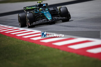 2024-06-21 - 14 ALONSO Fernando (spa), Aston Martin F1 Team AMR24, action during the Formula 1 Aramco Gran Premio de Espana 2024, 10th round of the 2024 Formula One World Championship from June 21 to 23, 2024 on the Circuit de Barcelona-Catalunya, in Montmeló, Spain - F1 - SPANISH GRAND PRIX 2024 - FORMULA 1 - MOTORS