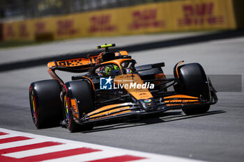 2024-06-21 - 04 NORRIS Lando (gbr), McLaren F1 Team MCL38, action during the Formula 1 Aramco Gran Premio de Espana 2024, 10th round of the 2024 Formula One World Championship from June 21 to 23, 2024 on the Circuit de Barcelona-Catalunya, in Montmeló, Spain - F1 - SPANISH GRAND PRIX 2024 - FORMULA 1 - MOTORS