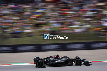 2024-06-21 - 44 HAMILTON Lewis (gbr), Mercedes AMG F1 Team W15, action during the Formula 1 Aramco Gran Premio de Espana 2024, 10th round of the 2024 Formula One World Championship from June 21 to 23, 2024 on the Circuit de Barcelona-Catalunya, in Montmeló, Spain - F1 - SPANISH GRAND PRIX 2024 - FORMULA 1 - MOTORS