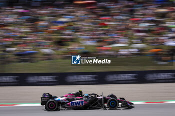 2024-06-21 - 10 GASLY Pierre (fra), Alpine F1 Team A524, action during the Formula 1 Aramco Gran Premio de Espana 2024, 10th round of the 2024 Formula One World Championship from June 21 to 23, 2024 on the Circuit de Barcelona-Catalunya, in Montmeló, Spain - F1 - SPANISH GRAND PRIX 2024 - FORMULA 1 - MOTORS