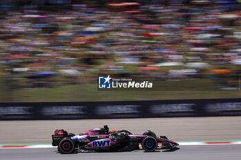 2024-06-21 - 31 OCON Esteban (fra), Alpine F1 Team A524, action during the Formula 1 Aramco Gran Premio de Espana 2024, 10th round of the 2024 Formula One World Championship from June 21 to 23, 2024 on the Circuit de Barcelona-Catalunya, in Montmeló, Spain - F1 - SPANISH GRAND PRIX 2024 - FORMULA 1 - MOTORS