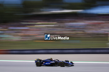 2024-06-21 - 02 SARGEANT Logan (usa), Williams Racing FW46, action during the Formula 1 Aramco Gran Premio de Espana 2024, 10th round of the 2024 Formula One World Championship from June 21 to 23, 2024 on the Circuit de Barcelona-Catalunya, in Montmeló, Spain - F1 - SPANISH GRAND PRIX 2024 - FORMULA 1 - MOTORS