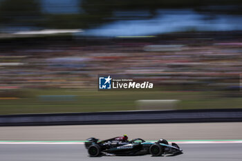 2024-06-21 - 44 HAMILTON Lewis (gbr), Mercedes AMG F1 Team W15, action during the Formula 1 Aramco Gran Premio de Espana 2024, 10th round of the 2024 Formula One World Championship from June 21 to 23, 2024 on the Circuit de Barcelona-Catalunya, in Montmeló, Spain - F1 - SPANISH GRAND PRIX 2024 - FORMULA 1 - MOTORS