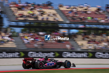 2024-06-21 - 31 OCON Esteban (fra), Alpine F1 Team A524, action during the Formula 1 Aramco Gran Premio de Espana 2024, 10th round of the 2024 Formula One World Championship from June 21 to 23, 2024 on the Circuit de Barcelona-Catalunya, in Montmeló, Spain - F1 - SPANISH GRAND PRIX 2024 - FORMULA 1 - MOTORS