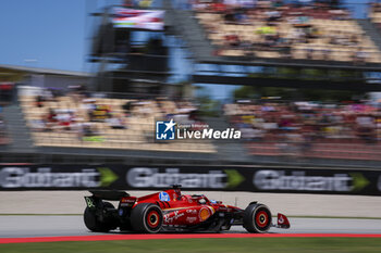 2024-06-21 - 16 LECLERC Charles (mco), Scuderia Ferrari SF-24, action during the Formula 1 Aramco Gran Premio de Espana 2024, 10th round of the 2024 Formula One World Championship from June 21 to 23, 2024 on the Circuit de Barcelona-Catalunya, in Montmeló, Spain - F1 - SPANISH GRAND PRIX 2024 - FORMULA 1 - MOTORS