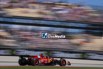 2024-06-21 - 55 SAINZ Carlos (spa), Scuderia Ferrari SF-24, action during the Formula 1 Aramco Gran Premio de Espana 2024, 10th round of the 2024 Formula One World Championship from June 21 to 23, 2024 on the Circuit de Barcelona-Catalunya, in Montmeló, Spain - F1 - SPANISH GRAND PRIX 2024 - FORMULA 1 - MOTORS