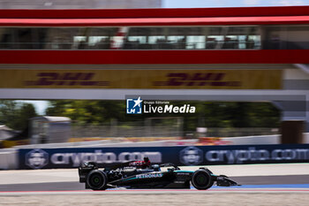 2024-06-21 - 63 RUSSELL George (gbr), Mercedes AMG F1 Team W15, action during the Formula 1 Aramco Gran Premio de Espana 2024, 10th round of the 2024 Formula One World Championship from June 21 to 23, 2024 on the Circuit de Barcelona-Catalunya, in Montmeló, Spain - F1 - SPANISH GRAND PRIX 2024 - FORMULA 1 - MOTORS