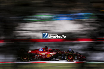 2024-06-21 - 16 LECLERC Charles (mco), Scuderia Ferrari SF-24, action during the Formula 1 Aramco Gran Premio de Espana 2024, 10th round of the 2024 Formula One World Championship from June 21 to 23, 2024 on the Circuit de Barcelona-Catalunya, in Montmeló, Spain - F1 - SPANISH GRAND PRIX 2024 - FORMULA 1 - MOTORS