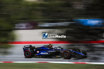 2024-06-21 - 02 SARGEANT Logan (usa), Williams Racing FW46, action during the Formula 1 Aramco Gran Premio de Espana 2024, 10th round of the 2024 Formula One World Championship from June 21 to 23, 2024 on the Circuit de Barcelona-Catalunya, in Montmeló, Spain - F1 - SPANISH GRAND PRIX 2024 - FORMULA 1 - MOTORS