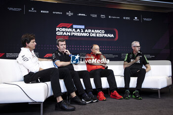 2024-06-21 - Team principal press conference during the Formula 1 Aramco Gran Premio de Espana 2024, 10th round of the 2024 Formula One World Championship from June 21 to 23, 2024 on the Circuit de Barcelona-Catalunya, in Montmeló, Spain - F1 - SPANISH GRAND PRIX 2024 - FORMULA 1 - MOTORS