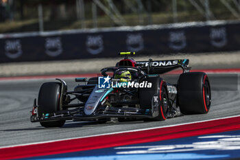 2024-06-21 - 44 HAMILTON Lewis (gbr), Mercedes AMG F1 Team W15, action during the Formula 1 Aramco Gran Premio de Espana 2024, 10th round of the 2024 Formula One World Championship from June 21 to 23, 2024 on the Circuit de Barcelona-Catalunya, in Montmeló, Spain - F1 - SPANISH GRAND PRIX 2024 - FORMULA 1 - MOTORS