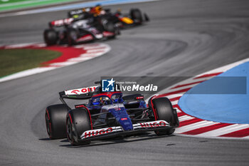 2024-06-21 - 03 RICCIARDO Daniel (aus), Visa Cash App RB F1 Team VCARB 01, action during the Formula 1 Aramco Gran Premio de Espana 2024, 10th round of the 2024 Formula One World Championship from June 21 to 23, 2024 on the Circuit de Barcelona-Catalunya, in Montmeló, Spain - F1 - SPANISH GRAND PRIX 2024 - FORMULA 1 - MOTORS