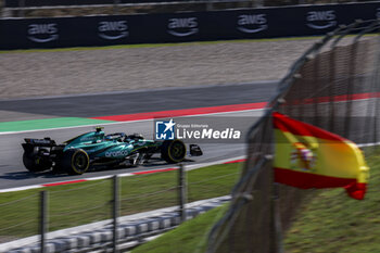 2024-06-21 - 14 ALONSO Fernando (spa), Aston Martin F1 Team AMR24, action during the Formula 1 Aramco Gran Premio de Espana 2024, 10th round of the 2024 Formula One World Championship from June 21 to 23, 2024 on the Circuit de Barcelona-Catalunya, in Montmeló, Spain - F1 - SPANISH GRAND PRIX 2024 - FORMULA 1 - MOTORS