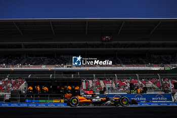 2024-06-21 - 81 PIASTRI Oscar (aus), McLaren F1 Team MCL38, action during the Formula 1 Aramco Gran Premio de Espana 2024, 10th round of the 2024 Formula One World Championship from June 21 to 23, 2024 on the Circuit de Barcelona-Catalunya, in Montmeló, Spain - F1 - SPANISH GRAND PRIX 2024 - FORMULA 1 - MOTORS