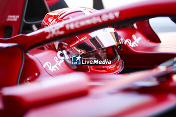 2024-06-21 - LECLERC Charles (mco), Scuderia Ferrari SF-24, portrait during the Formula 1 Aramco Gran Premio de Espana 2024, 10th round of the 2024 Formula One World Championship from June 21 to 23, 2024 on the Circuit de Barcelona-Catalunya, in Montmeló, Spain - F1 - SPANISH GRAND PRIX 2024 - FORMULA 1 - MOTORS