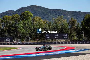 2024-06-21 - 63 RUSSELL George (gbr), Mercedes AMG F1 Team W15, action during the Formula 1 Aramco Gran Premio de Espana 2024, 10th round of the 2024 Formula One World Championship from June 21 to 23, 2024 on the Circuit de Barcelona-Catalunya, in Montmeló, Spain - F1 - SPANISH GRAND PRIX 2024 - FORMULA 1 - MOTORS