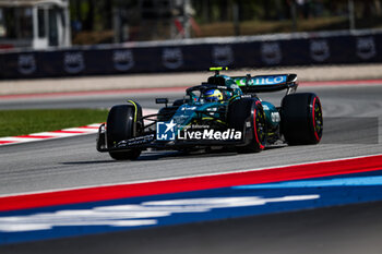 2024-06-21 - 14 ALONSO Fernando (spa), Aston Martin F1 Team AMR24, action during the Formula 1 Aramco Gran Premio de Espana 2024, 10th round of the 2024 Formula One World Championship from June 21 to 23, 2024 on the Circuit de Barcelona-Catalunya, in Montmeló, Spain - F1 - SPANISH GRAND PRIX 2024 - FORMULA 1 - MOTORS