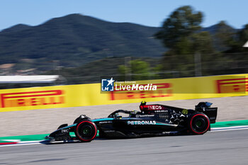 2024-06-21 - 44 HAMILTON Lewis (gbr), Mercedes AMG F1 Team W15, action during the Formula 1 Aramco Gran Premio de Espana 2024, 10th round of the 2024 Formula One World Championship from June 21 to 23, 2024 on the Circuit de Barcelona-Catalunya, in Montmeló, Spain - F1 - SPANISH GRAND PRIX 2024 - FORMULA 1 - MOTORS