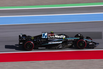 2024-06-21 - 44 HAMILTON Lewis (gbr), Mercedes AMG F1 Team W15, action during the Formula 1 Aramco Gran Premio de Espana 2024, 10th round of the 2024 Formula One World Championship from June 21 to 23, 2024 on the Circuit de Barcelona-Catalunya, in Montmeló, Spain - F1 - SPANISH GRAND PRIX 2024 - FORMULA 1 - MOTORS